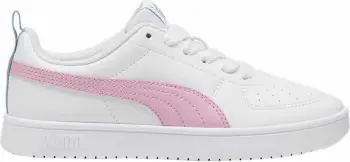 Atlete për fëmijë Puma, të bardha dhe rozë