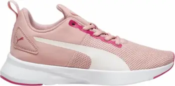 Atlete për fëmijë Puma, të bardha dhe rozë