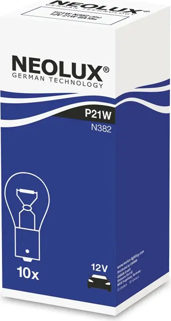 Lampa 12v 21w P21w Neolux Ba15s N382 Kuti