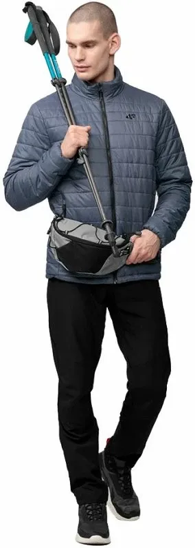 Jakne për meshkuj 4F, gri - 3