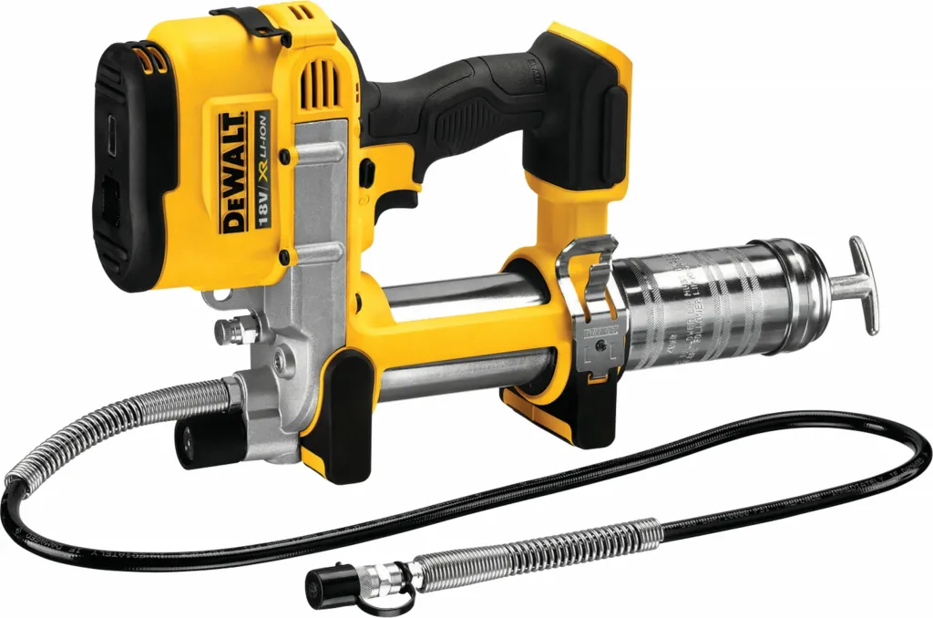 Pompë yndyre DeWALT 18V, elektrike, e verdhë - 1