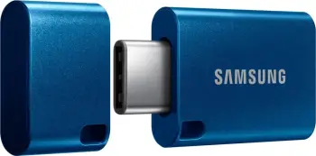 USB Samsung Type C Flash Drive, 256GB, rezistent ndaj ujit, metalik