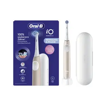 Furçë dhëmbësh elektrike Oral-B iO Series 2 Calm Pink me kuti udhëtimi