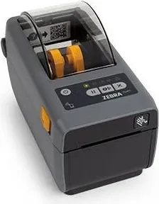Printer Zebra ZD411, Direct thermal, 203 x 203 DPI, 152 mm/sec, Wired & Wireless, Black - 1