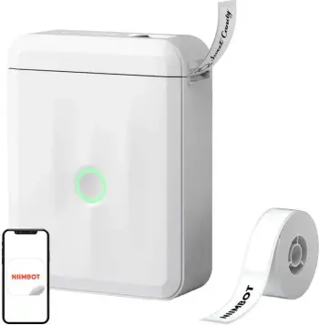 Printer etiketa portativ Niimbot D110M, termik, Bluetooth, i bardhë