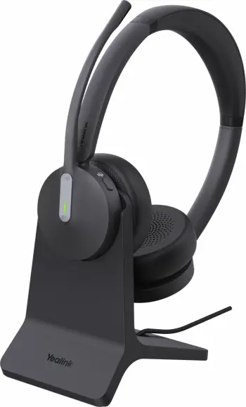 Kufje Yealink BH70 Dual me Stand Teams USB-C/A, Wireless, 20 - 20000 Hz, Zyrë/Qendër thirrjesh, 147 g, E zezë