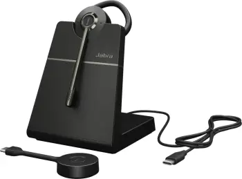 Kufje Jabra Engage 55 SE Convertible Link400c UC me stacion karikimi, e zezë