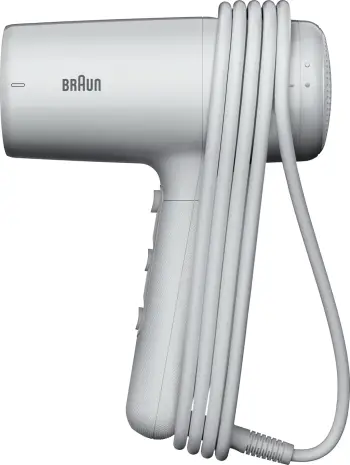 Tharëse flokësh Braun HD 2.1, e bardhë