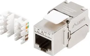 Priza RJ45 Lanberg, për kabllim - 1
