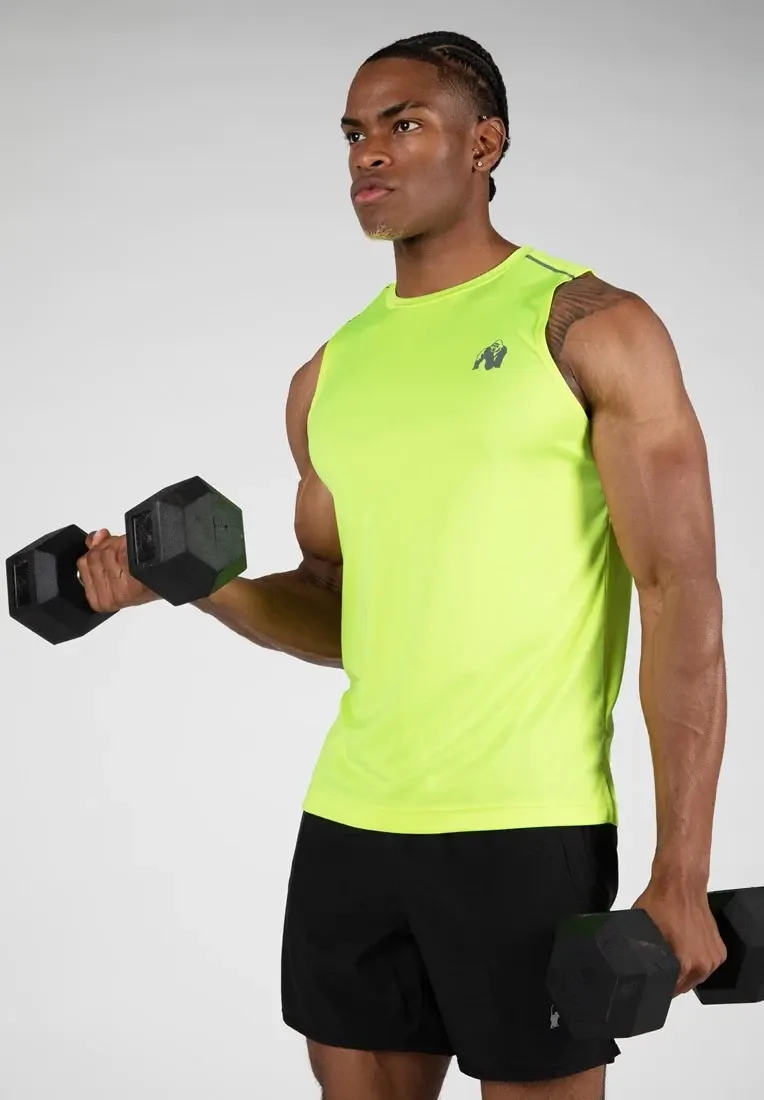 Washington Tank Top - Neon Yellow - 8