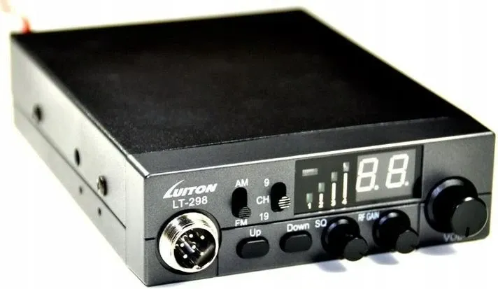 Radio CB Luiton LT-298, AM/FM, me çakmak, e zezë - 2
