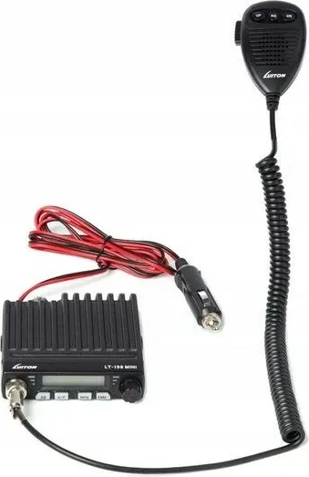 Radio CB Luiton LT-198, AM/FM, me prizë çakmaku, e zezë - 4