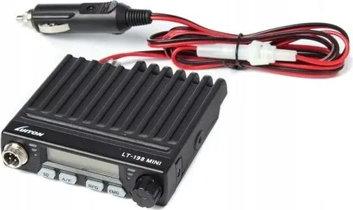 Radio CB Luiton LT-198, AM/FM, me prizë çakmaku, e zezë - 8