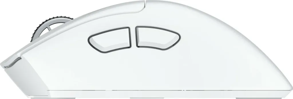 Maus Razer DeathAdder V4 Pro, wireless & USB-C, 45K DPI, 6 taste, i bardhë - 2