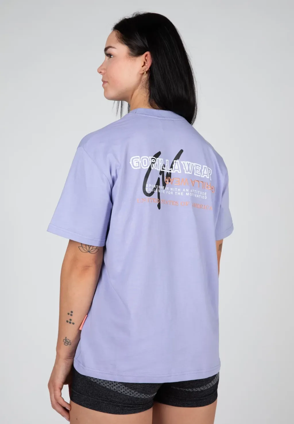 Medina Oversized T-Shirt - Lilac - 3