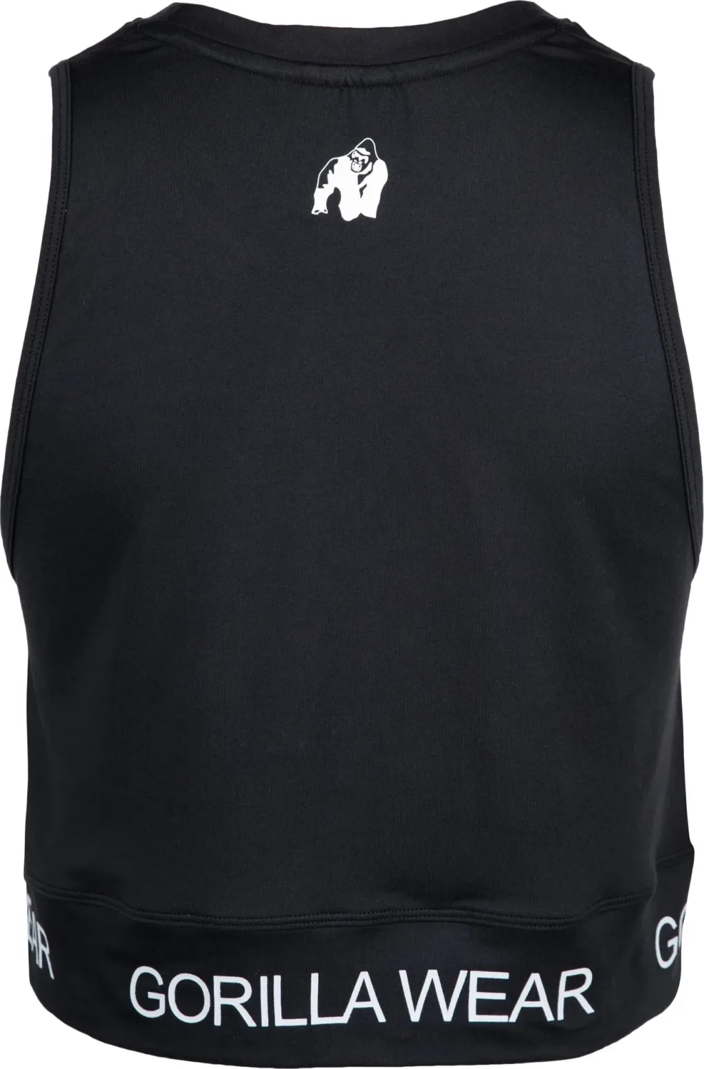 Colby Cropped Tank Top - Black - 6