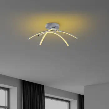 Llambë tavani Opviq, Ledbanana, gri, 57x20cm