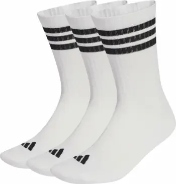 Çorape sportive adidas, të bardha dhe të zeza