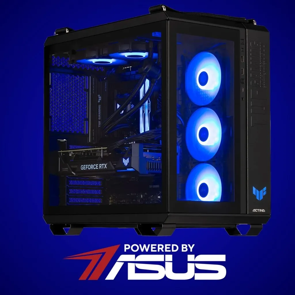 Kompjuter Actina, AMD Ryzen 9, 32GB RAM, 2TB SSD, NVIDIA GeForce RTX 5090 - 2