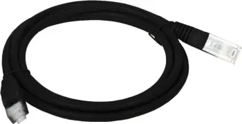 Kabllo rrjeti Alantec, KKU5CZA1, 5e, 1 m, e zezë