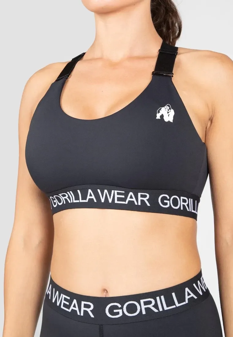 Colby Sports Bra - Black - 1