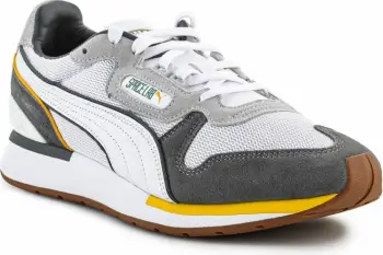 Atlete për meshkuj Puma, të bardha dhe gri