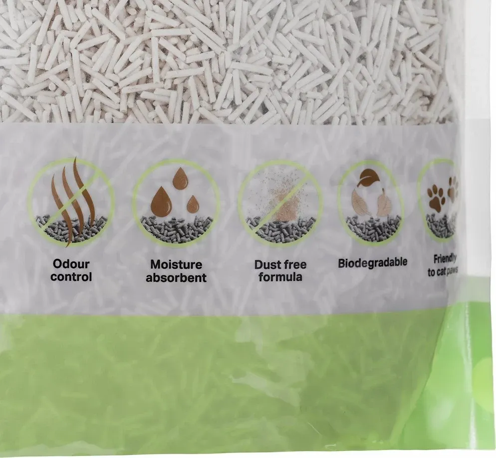 Leter për mace DIAMENTIQ Tofu Matcha Ultra clumping, 2.5 kg - 9