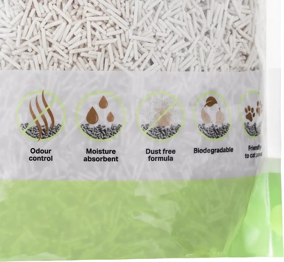 Leter për mace DIAMENTIQ Tofu Matcha Ultra clumping, 2.5 kg - 10