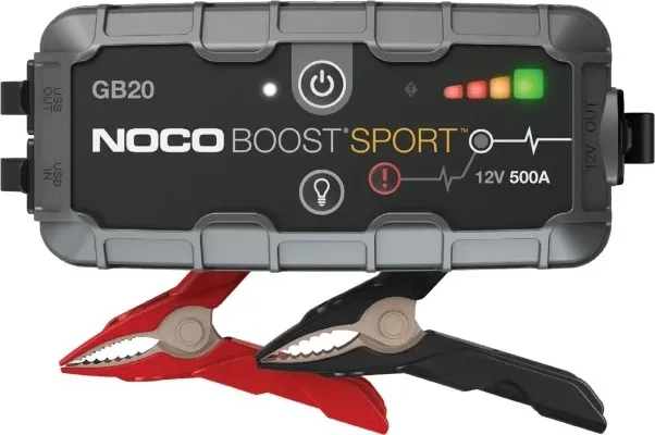 Jump starter NOCO GB20, 500 A, e zezë - 1