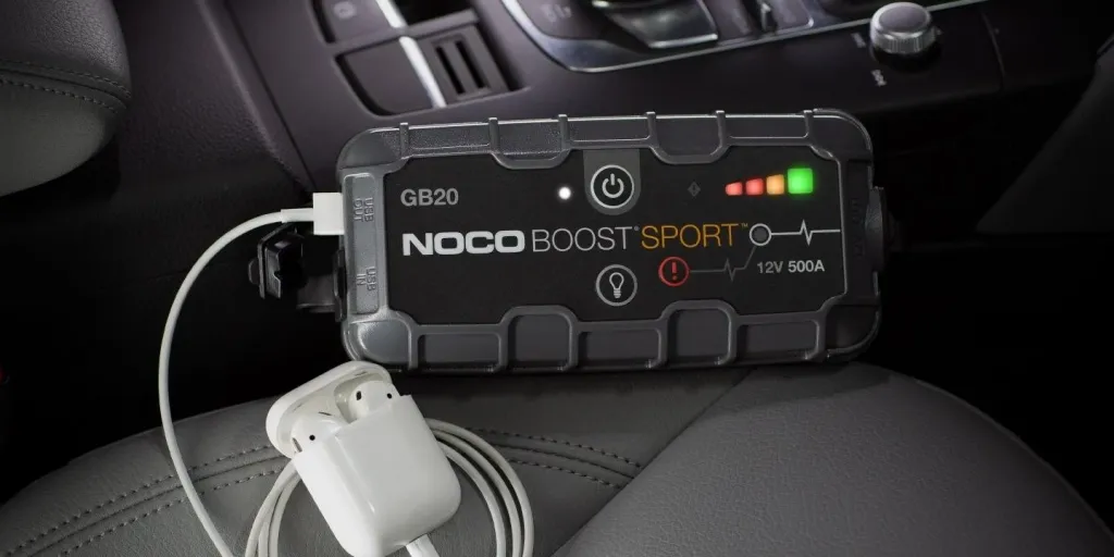Jump starter NOCO GB20, 500 A, e zezë - 7