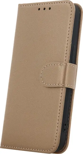 Mbështjellës ONASI Fancy Diary 22835 për Samsung Galaxy A16, flip cover me kapëse magnetike, me 3 xhepa, me stand, ari