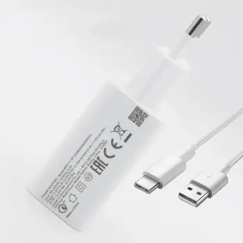 Karikues Xiaomi MDY-11-EP 22.5W USB-A me kabllo Type-C 3A, i bardhë, Bulk
