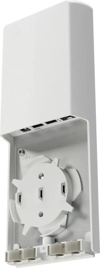 Konvertues fibër-bakër MikroTik FTC11XG, 10 Gigabit, i bardhë