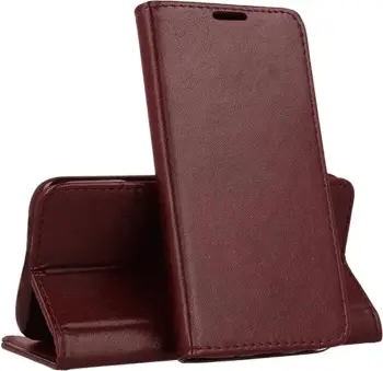 Mbështjellës flip HAVANA Premium për Xiaomi 12 Lite, PU lëkurë, me magnet, me stand, Burgundy Red