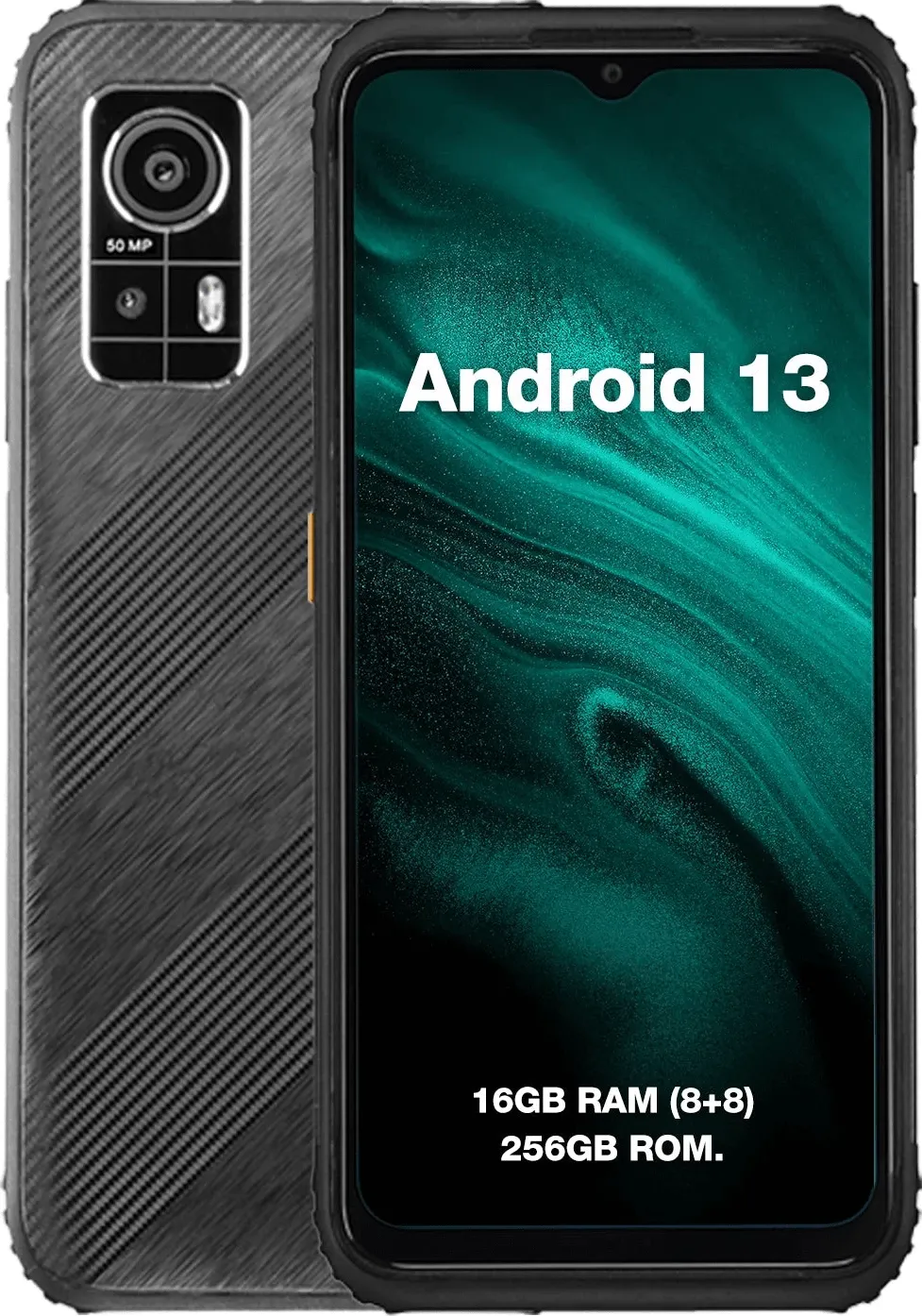 Celular AGM H6 4G 8+8GB/256GB Dual SIM Android 13 50MP, i zi - 1