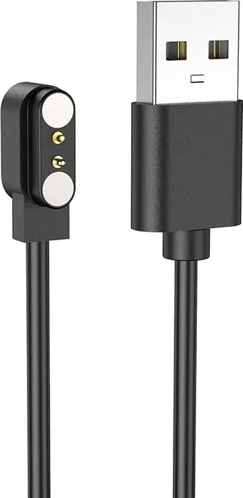 Karikues magnetik për Smartwatch HOCO Y20 (MPN 22992), kabllo 1 m, e zezë