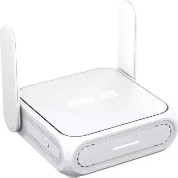 Router Asus RT-BE58 Go, Wi-Fi 7, 4 bërthama, 1024 RAM, i bardhë