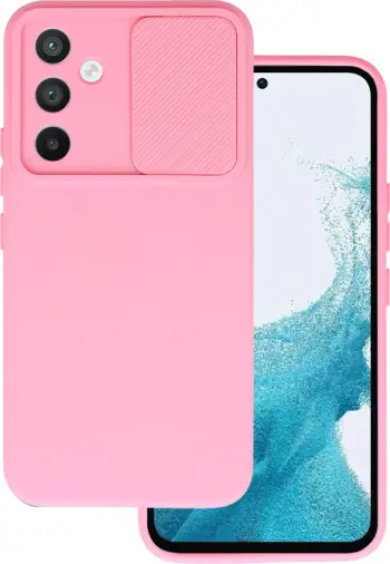 Mbështjellës ONASI Lens Cover për Samsung Galaxy A05s, silikoni, mbrojtje kamere, rozë