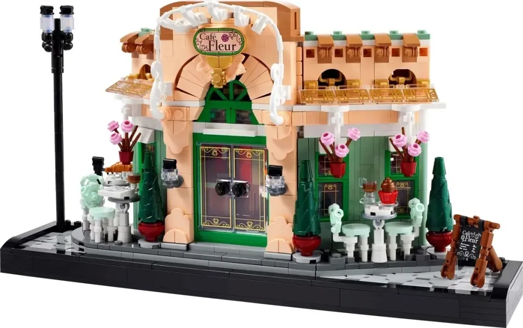 Set ndërtimi LEGO Icons French Café 10362, model dekorativ, për të rritur, shumëngjyrësh - 3