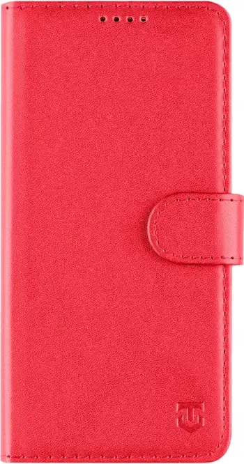 Mbështjellës Tactical Fancy Diary Smooth për Honor Magic 7 Lite, me kapëse magnetike, me xhepa për karta, i kuq