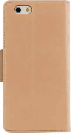 Mbështjellës flip Goospery Sonata për iPhone 6 4.7\", gold - 2