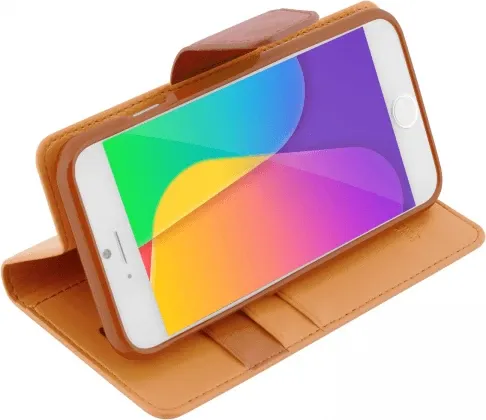 Mbështjellës flip Goospery Sonata për iPhone 6 4.7\", gold - 4