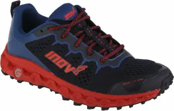Atlete për vrapim për meshkuj Inov-8, të kuqe dhe blu marine
