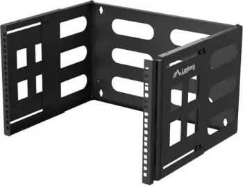 Kasë muri LANBERG 19 inch 6U, e zezë