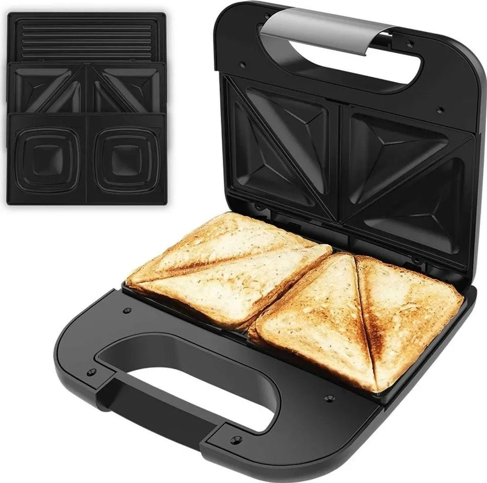 Toster Cecotec Rock’nToast Combo, 800W, argjendtë - 3