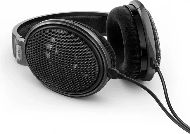 Kufje Sennheiser HD 650, 3 m, 300 Ω, grafit-gri - 4