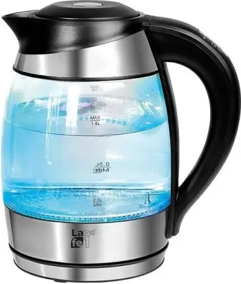 Çajnik elektrik Lafe CEG005, 1.8L, 2200W, i zi-argjendtë