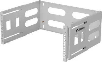 Kasë muri LANBERG 19 inch 4U, varëse, gri