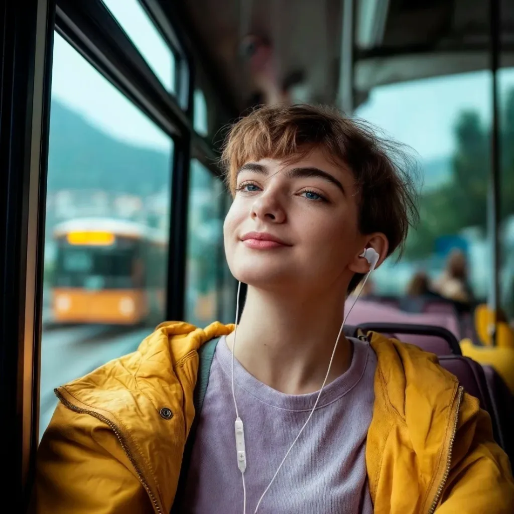 Kufje Hama Curly, in-ear, USB-C, të bardha - 6