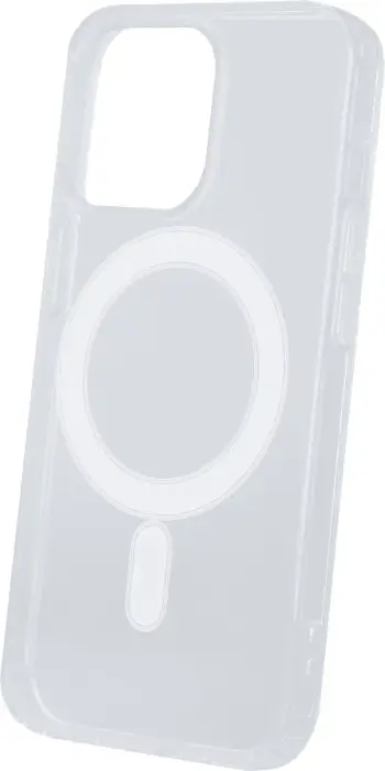 Mbështjellës MagSafe anti-shok silikoni ONASI 16333 për iPhone 14 Pro, transparent